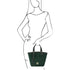 Glacette - Suede leather bucket bag